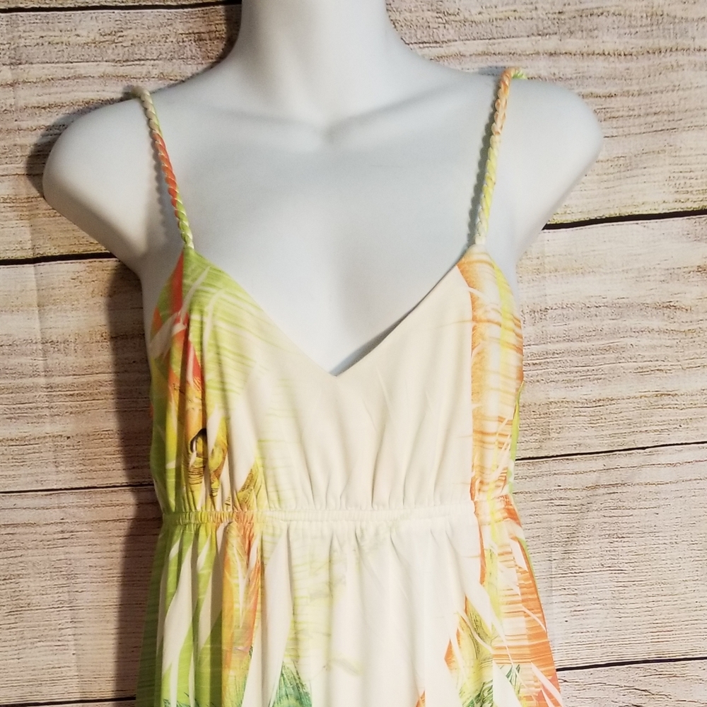 Peacock summer dress
